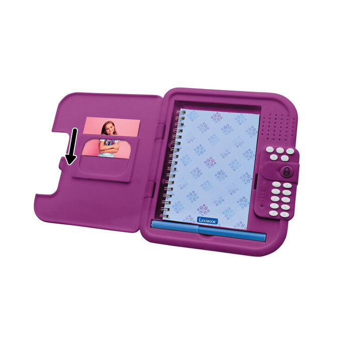 LEXIBOOK Libreta Electrónica Secret Frozen Disney SD50FZ