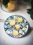 Hermia ODL0002 Platos de Postre de Cerámica Amarillos (6 Piezas) 19x19x2cm