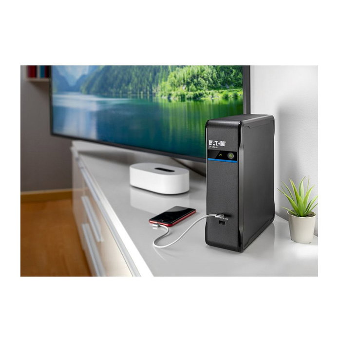 Eaton SAI UPS 3P Ellipse 900 USB, Offline/Standby, 0.9 kVA 540W, Torre Negro, 4 Salidas AC, Puerto USB y Ethernet (ref. 3P ELLIPSE 900 USB DIN)