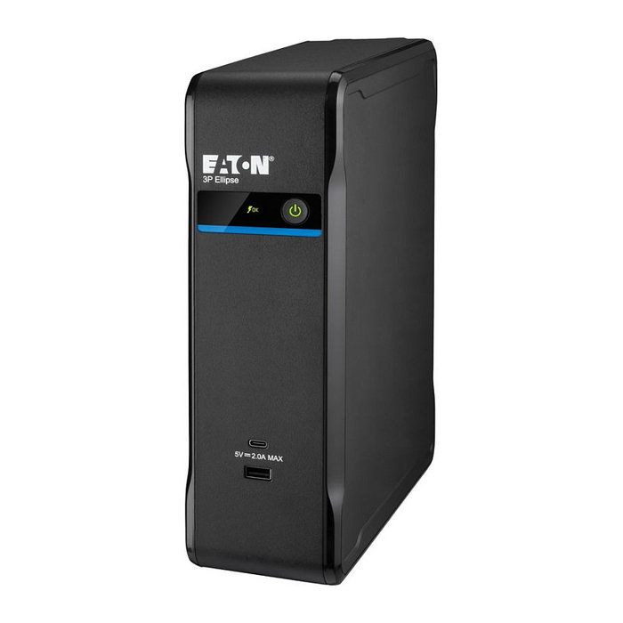 Eaton SAI UPS 3P Ellipse 900 USB, Offline/Standby, 0.9 kVA 540W, Torre Negro, 4 Salidas AC, Puerto USB y Ethernet (ref. 3P ELLIPSE 900 USB DIN)