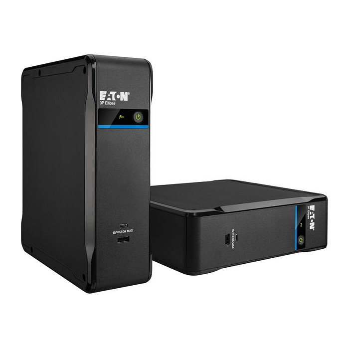 Eaton SAI UPS 3P Ellipse 900 USB, Offline/Standby, 0.9 kVA 540W, Torre Negro, 4 Salidas AC, Puerto USB y Ethernet (ref. 3P ELLIPSE 900 USB DIN)