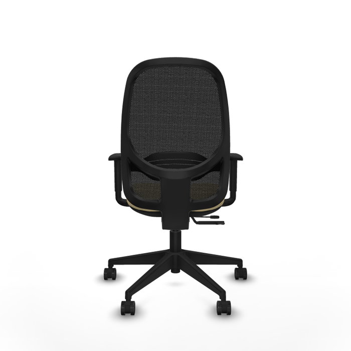 PIQUERAS Y CRESPO Silla de oficina Cilanco con mecanismo Sincro/Traslack, Crema y Negro PIQUERAS Y CRESPO Silla de oficina Cilanco con mecanismo Sincro/Traslack, Crema y Negro
