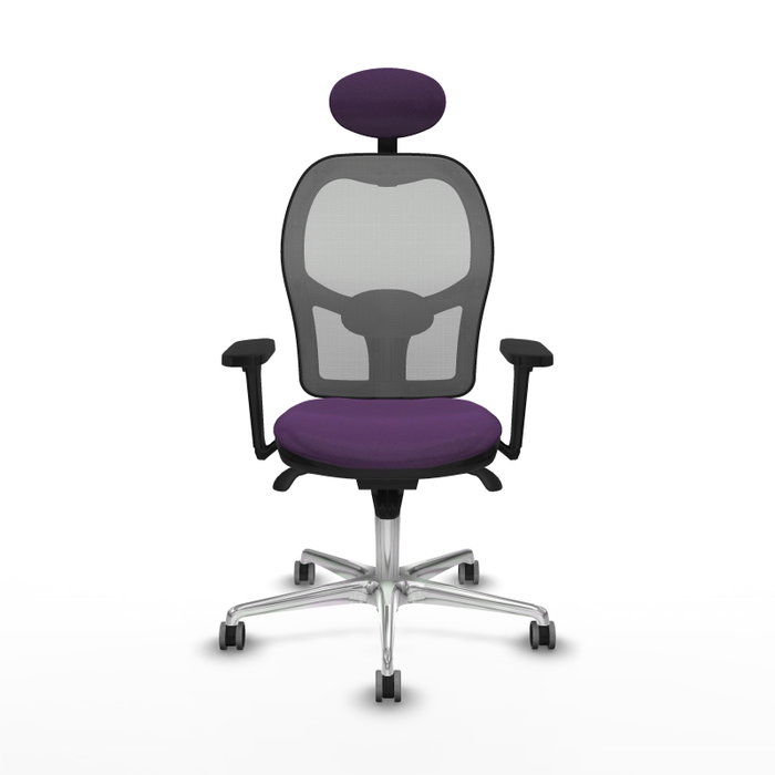 PIQUERAS Y CRESPO Silla de oficina Jorquera Morada y Gris PIQUERAS Y CRESPO Silla de oficina Jorquera Morada y Gris