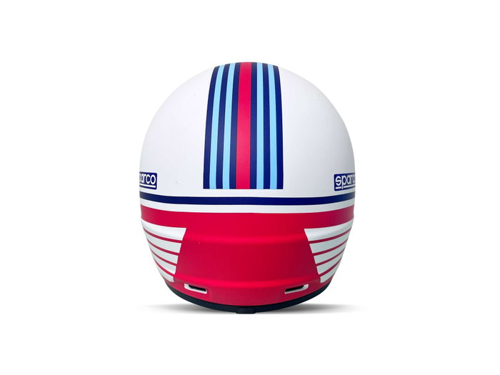 Sparco Casco J-Pro ECE06 Martini-R Blanco Talla XL