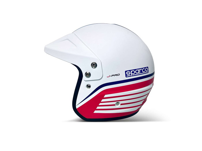 Sparco S003379MRBI4XL Casco J-Pro Ece 22.06 Martini-R Blanco Talla XXL
