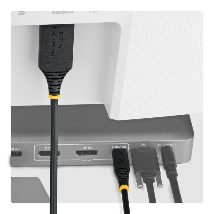 StarTech.com Cable Adaptador USB-C a HDMI 4K 60Hz 2m StarTech.com Cable Adaptador USB-C a HDMI 4K 60Hz 2m
