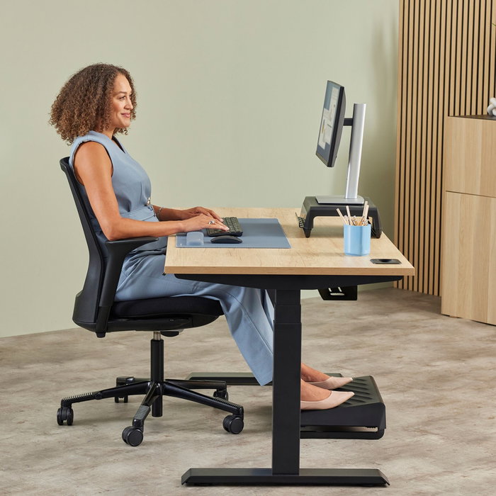 Fellowes Breyta Reposamuñecas para Teclado Compacto Azul Reciclado