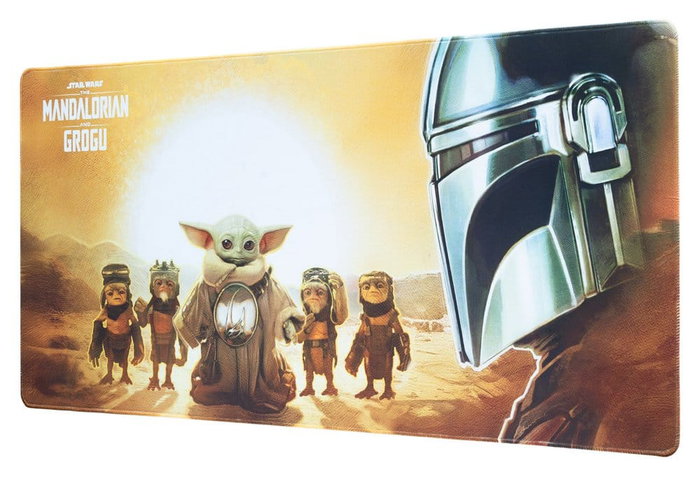 Star Wars: The Mandalorian y Grogu Alfombrilla de Ratón XL 80 x 35 cm Star Wars: The Mandalorian y Grogu Alfombrilla de Ratón XL 80 x 35 cm