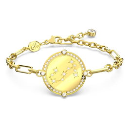 Swarovski Pulsera Zodiac Scorpio Dorado de Acero Inoxidable