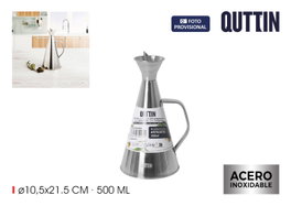 Inde Quttin Aceitera Antigoteo Inox 500 ml (4 Unidades)