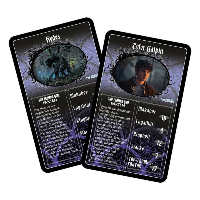 Wednesday Juego de cartas Top Trumps *Edición Alemán* Wednesday Juego de cartas Top Trumps *Edición Alemán*