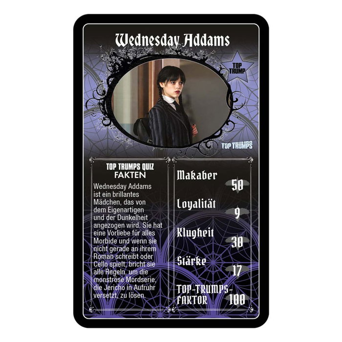 Wednesday Juego de cartas Top Trumps *Edición Alemán* Wednesday Juego de cartas Top Trumps *Edición Alemán*