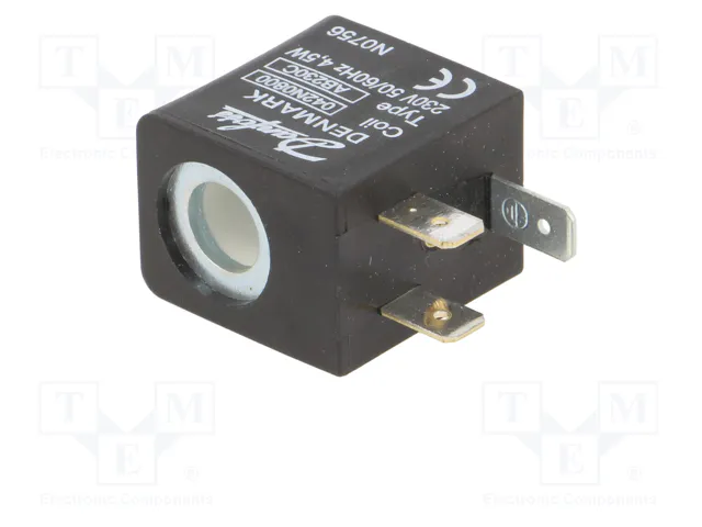 DANFOSS Bobina de electroválvula 230VAC 4,5W 9mm DANFOSS Bobina de electroválvula 230VAC 4,5W 9mm