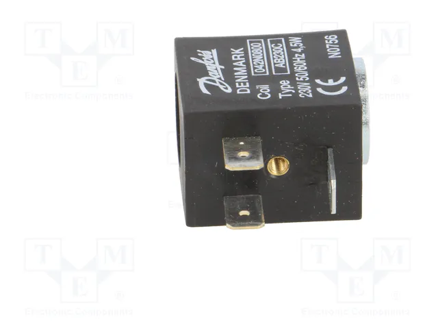 DANFOSS Bobina de electroválvula 230VAC 4,5W 9mm DANFOSS Bobina de electroválvula 230VAC 4,5W 9mm