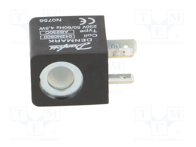 DANFOSS Bobina de electroválvula 230VAC 4,5W 9mm DANFOSS Bobina de electroválvula 230VAC 4,5W 9mm