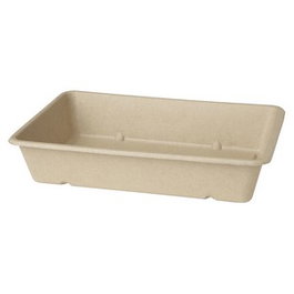 Duni Classic Caja Bagazo 23x15x4 cm, 1.2 Litros (480u) - Marrón