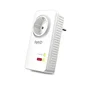 AVM Adaptador Powerline FRITZ! 1220E, 1200 Mbps, 2 Puertos Gigabit Ethernet, HomePlug AV2, Blanco