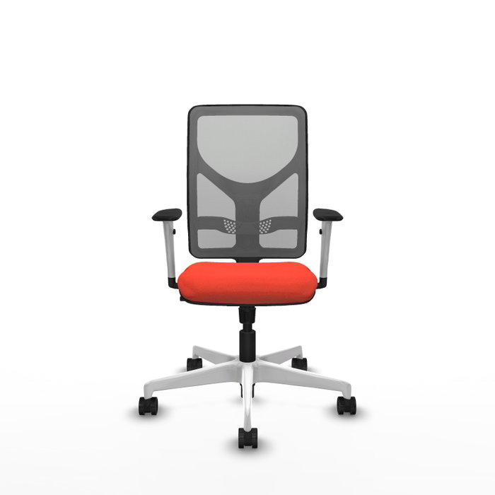 PIQUERAS Y CRESPO Silla de oficina Motilla con mecanismo Sincro, Naranja oscuro y Gris PIQUERAS Y CRESPO Silla de oficina Motilla con mecanismo Sincro, Naranja oscuro y Gris
