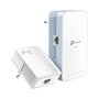 TP-Link TL-WPA7519 KIT Powerline AV1000, WiFi 5 (802.11ac) Doble Banda, Gigabit Ethernet, Hasta 1000 Mbps, Blanco, 2 Adaptadores