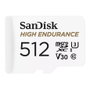 SanDisk High Endurance MicroSDXC 512 GB Blanco