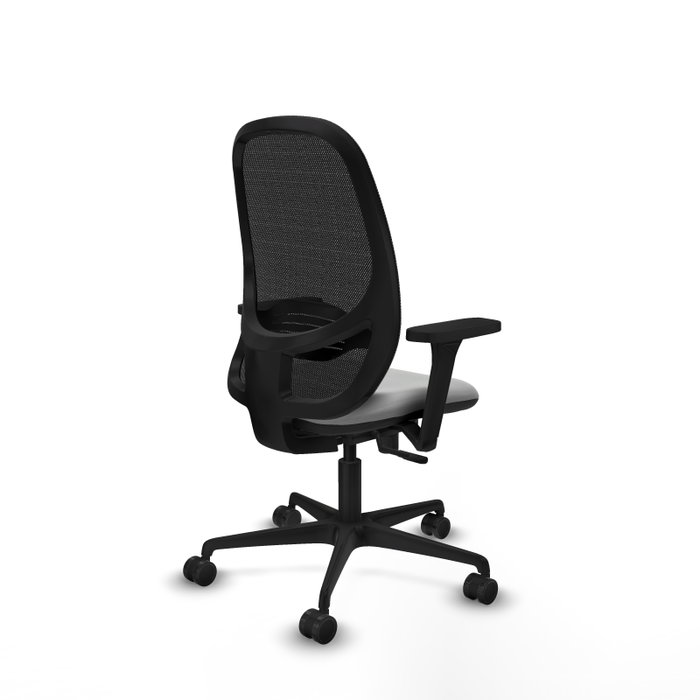 PIQUERAS Y CRESPO Silla de oficina Cilanco con Mecanismo Sincro, Gris claro y Negro PIQUERAS Y CRESPO Silla de oficina Cilanco con Mecanismo Sincro, Gris claro y Negro