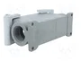 ILME Carcasa para conectores HDC tamaño 104.27 con pestillo doble