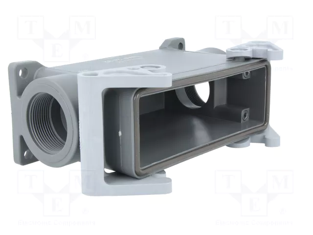 ILME Carcasa para conectores HDC tamaño 104.27 con pestillo doble
