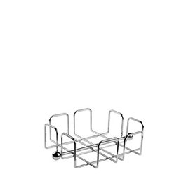 APS Servilletero Elite - Servilletero de Acero Inoxidable 14x14 cm - Orfebrería