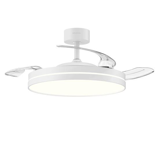 Grunkel Ventilador de Techo con Luz Blanco 24W 6 Velocidades Grunkel Ventilador de Techo con Luz Blanco 24W 6 Velocidades