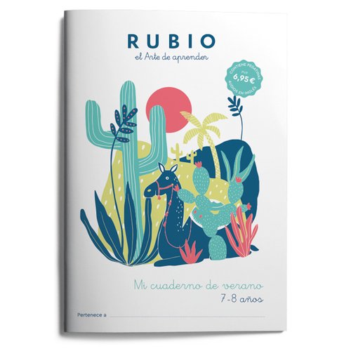 Cuaderno Rubio A4 Mi Cuaderno De Verano (7-8 Años) (Set de 5) Cuaderno Rubio A4 Mi Cuaderno De Verano (7-8 Años) (Set de 5)