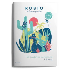 RUBIO CUADERNO A4 MI CUADERNO DE VERANO (7-8 años)