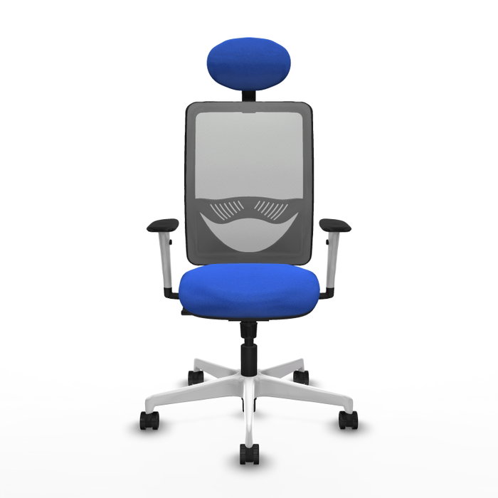 PIQUERAS Y CRESPO Silla de oficina Zulema Azul con Mecanismo Sincro PIQUERAS Y CRESPO Silla de oficina Zulema Azul con Mecanismo Sincro