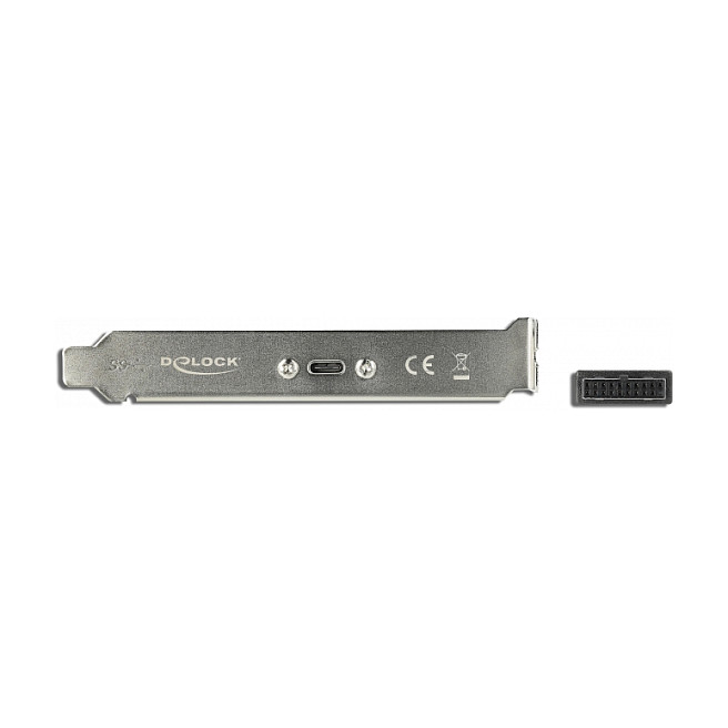 DeLOCK 89937 Soporte de ranura con 1 x puerto USB Type-C™ de 5 Gbps