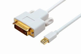 MicroConnect Cable Mini DisplayPort 1.2 a DVI-D (24+1) Dual-Link de 2m para MacBook, iMac, Monitores y Proyectores