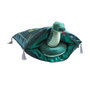 Noble Collection Almohada con Peluche de la Mascota Slytherin Harry Potter