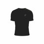 Camiseta de Manga Corta Hombre Compressport Performance Negro