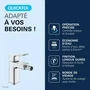 GROHE - Grifo mezclador de bidé modelo GRO4067393009214 DICE - Cromado