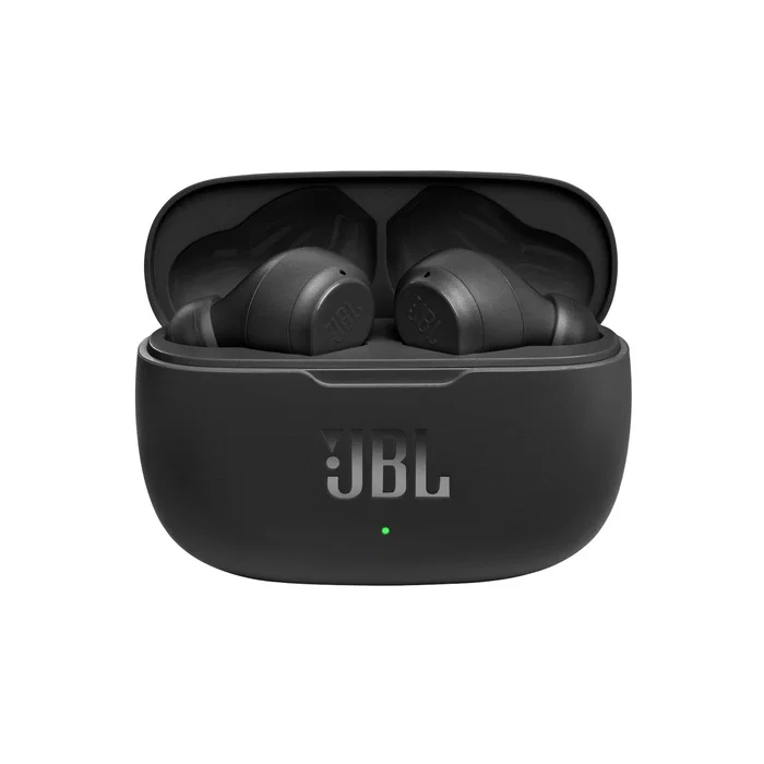JBL Wave 200 TWS - Auriculares Inalámbricos Bluetooth 5.0 dentro de oído con 20 horas de autonomía, color Negro