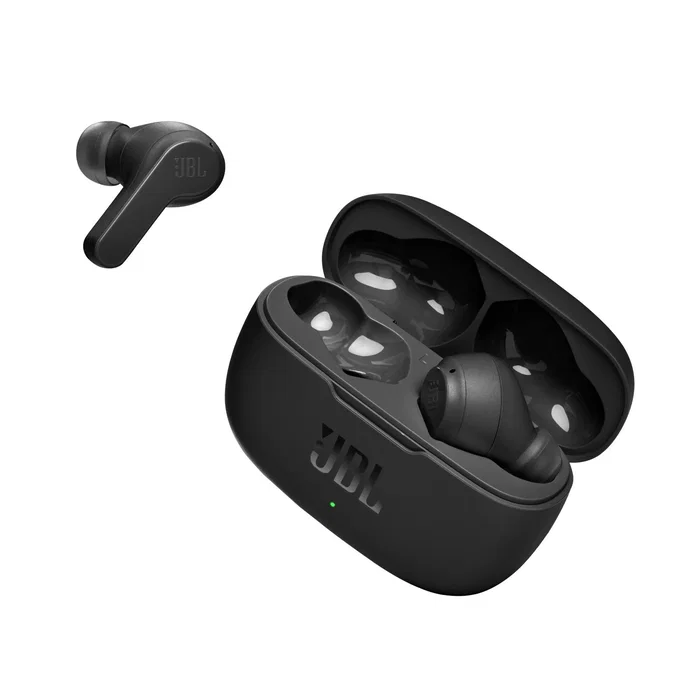 JBL Wave 200 TWS - Auriculares Inalámbricos Bluetooth 5.0 dentro de oído con 20 horas de autonomía, color Negro