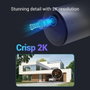 EZVIZ EB3 4G Kit Cámara de Seguridad Exterior 2K con Panel Solar