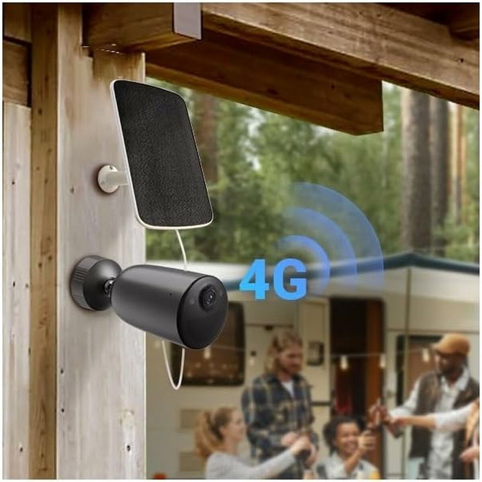 EZVIZ EB3 4G Kit Cámara de Seguridad Exterior 2K con Panel Solar EZVIZ EB3 4G Kit Cámara de Seguridad Exterior 2K con Panel Solar