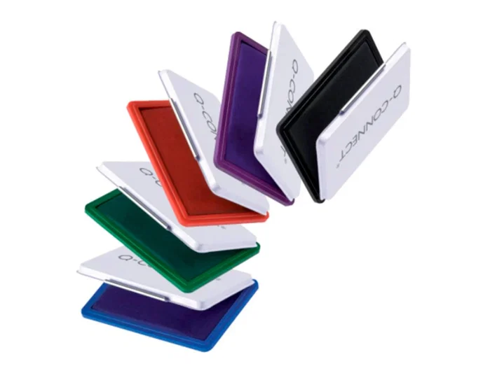 Q-connect Tampón para sellos nº2 110x70 mm azul