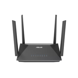 ASUS RT-AX52 AX1800 Router Inalámbrico Wi-Fi 6 Doble Banda Gigabit Ethernet Negro