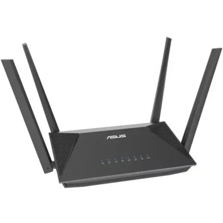 Asus RT-AX52 AX1800 Router WiFi 6 Doble Banda 1800 Mbps con 4 Antenas, Compatible con AiMesh, WPA3, OFDMA y MU-MIMO para Hogar Inteligente (Modelo 90IG08T0-MO3H00)
