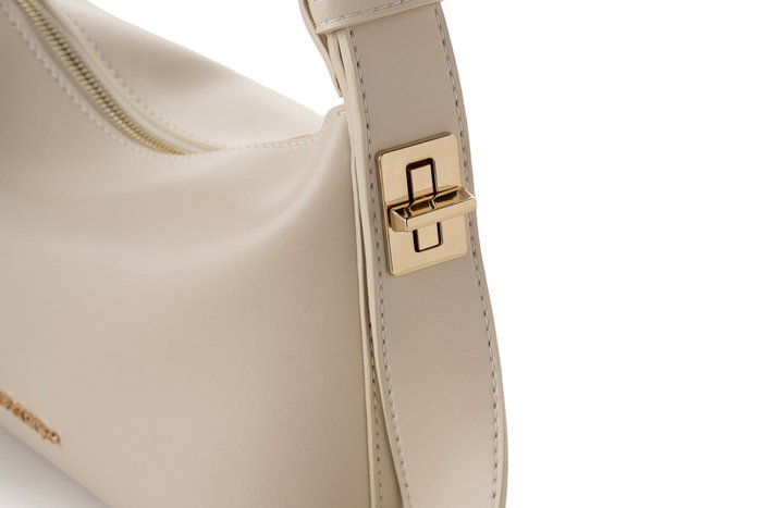 Vince Camuto Novara Bolso de Mano Crema Piel de Polivinilo Elegante y Sofisticado 24 x 10 x 16 cm Vince Camuto Novara Bolso de Mano Crema Piel de Polivinilo Elegante y Sofisticado 24 x 10 x 16 cm