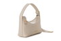 Vince Camuto Novara Bolso de Mano Crema Piel de Polivinilo Elegante y Sofisticado 24 x 10 x 16 cm