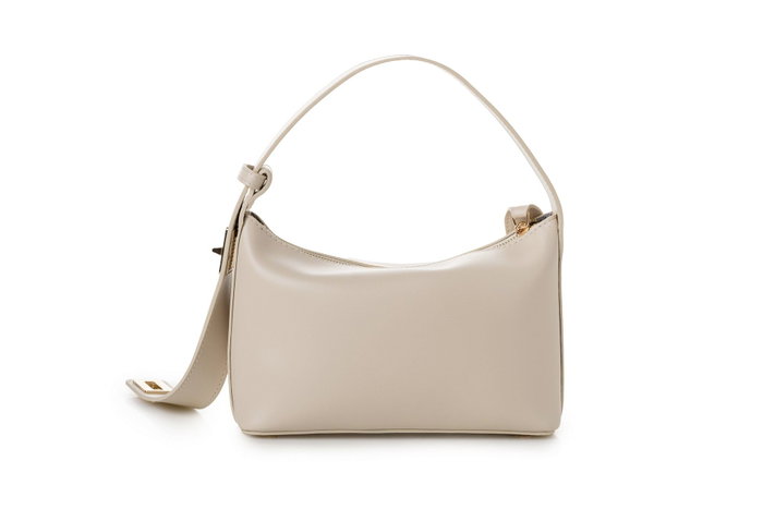 Vince Camuto Novara Bolso de Mano Crema Piel de Polivinilo Elegante y Sofisticado 24 x 10 x 16 cm Vince Camuto Novara Bolso de Mano Crema Piel de Polivinilo Elegante y Sofisticado 24 x 10 x 16 cm