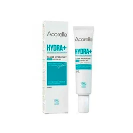 Acorelle Fluido Facial Hidratante SPF 20 Hydra+ con Protección Solar UV, Lactobiotyl & Soliberine - 50 ml