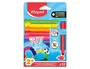 Maped Infinity Kidy Lápices de Colores de 12 unidades, Colores Surtidos
