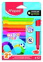 Maped Infinity Kidy Lápices de Colores de 12 unidades, Colores Surtidos